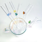 Glass Straw Set (SET OF 4 )