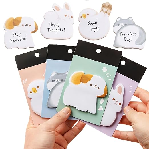 Animal Hug Sticky Note