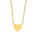 Heart 11:11 Necklace
