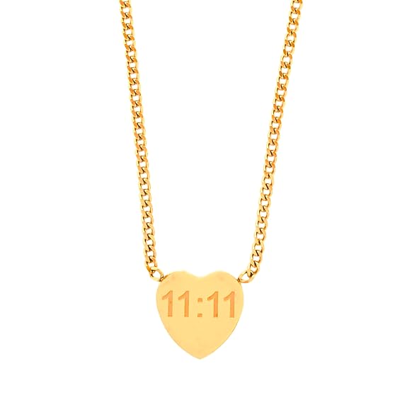 Heart 11:11 Necklace