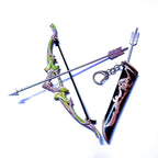 Merriment Decorative Metal Bow and Arrow Keychain