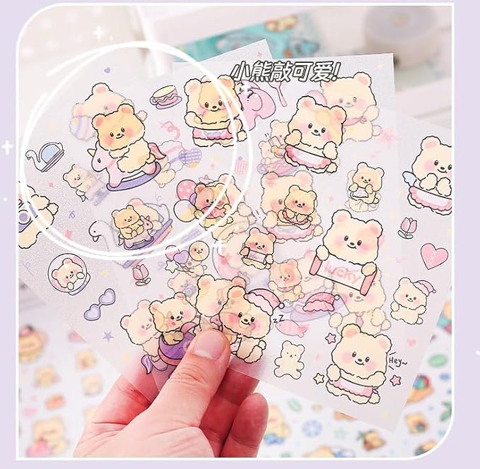 Chessy Bear Stickers