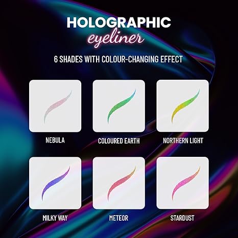 Holographic Eyeliner Makeup