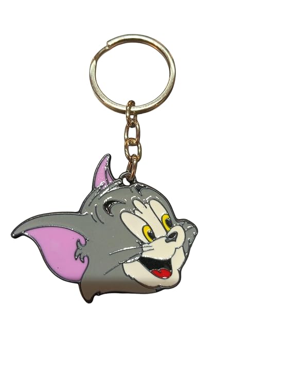 Tom & Jerry Metal Keychain