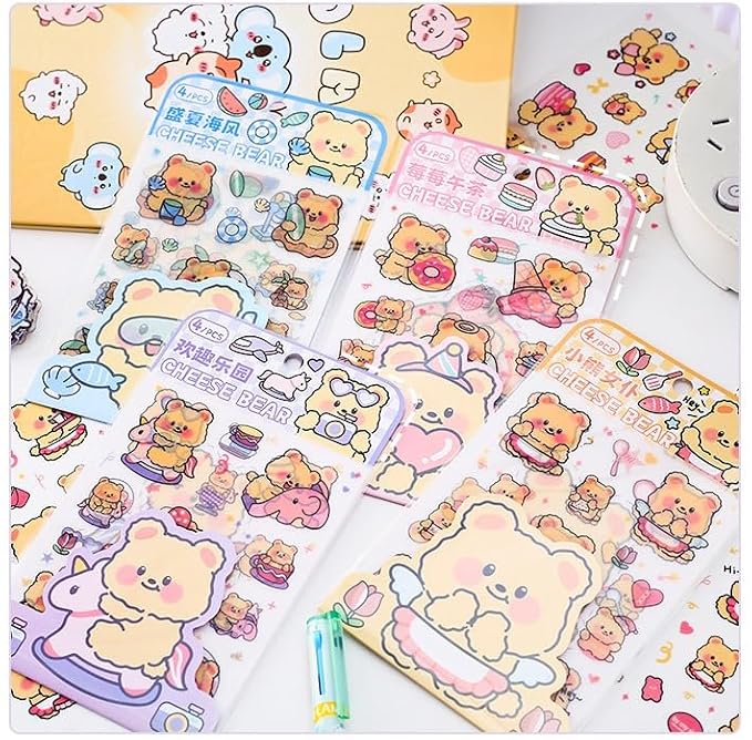 Chessy Bear Stickers