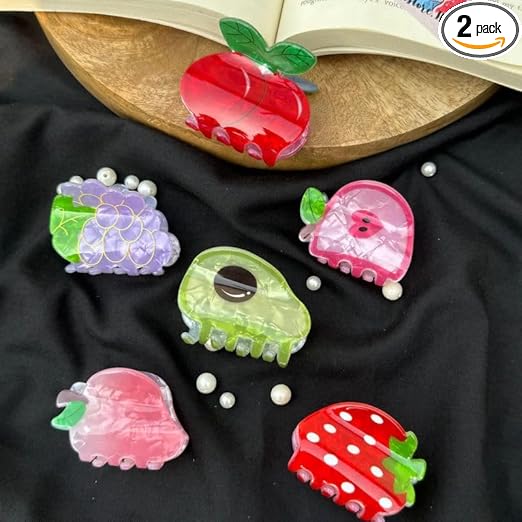Fruit Design Claw Clips