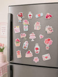 Love Theme 3D Puffy Stickers