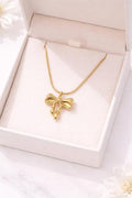 Bow Designed Necklace