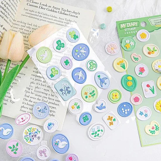 Wax Sealed Stickers