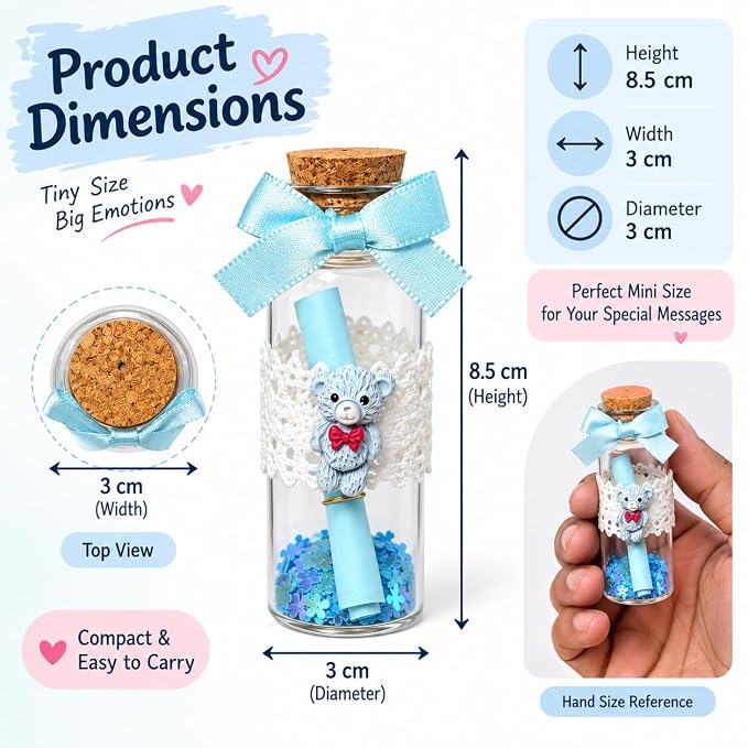 Cute Message Bottle