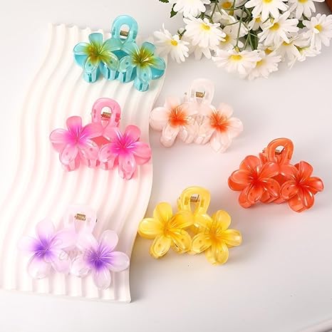 Korean Daisy Claw Clip