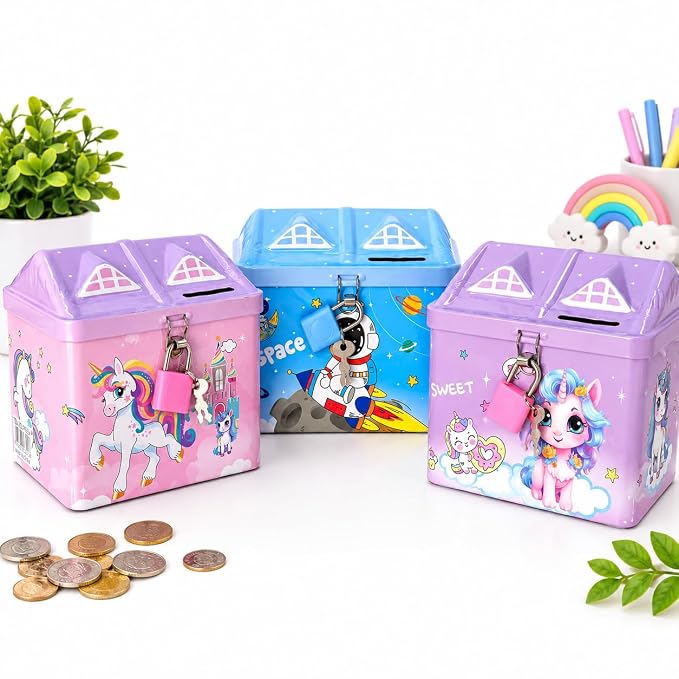 Metal Mini Piggy Bank