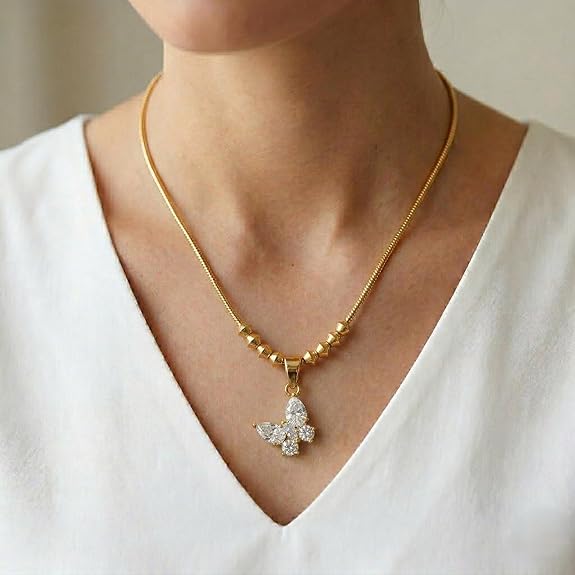 Beautiful Butterfly Necklace