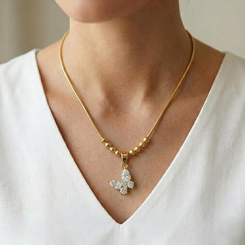 Beautiful Butterfly Necklace