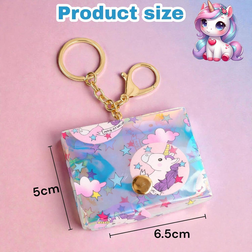 Holographic Unicorn Keychain