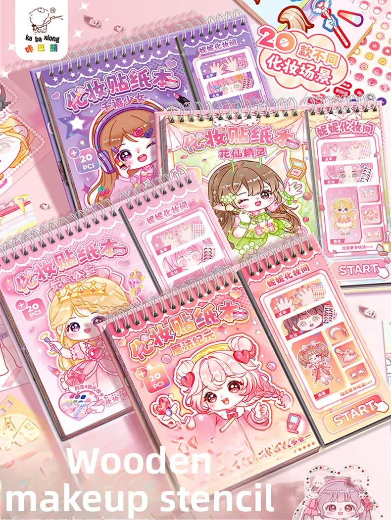 Cute Theme Dress-Up Sticker Book