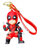 Deadpool Character Keychain with Lanyard
