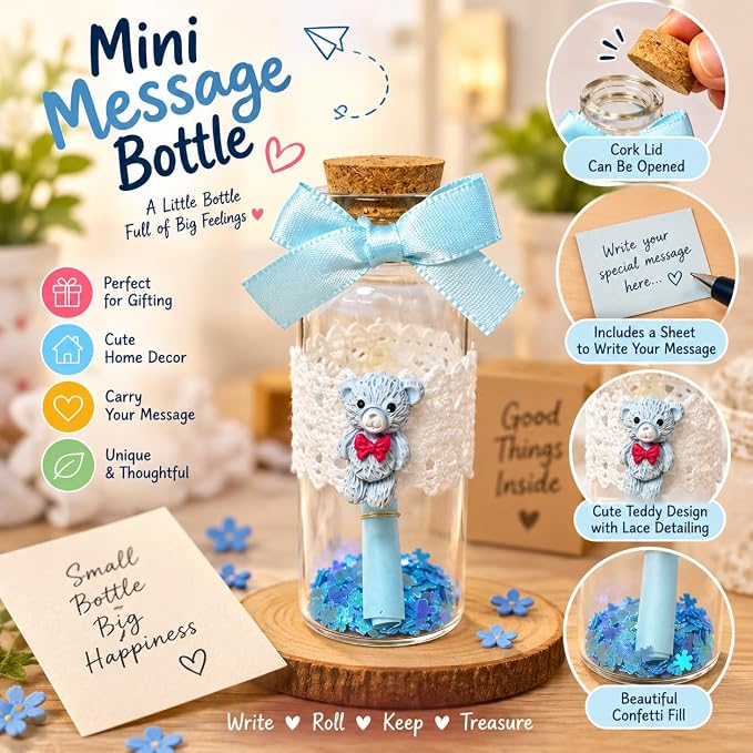 Cute Message Bottle