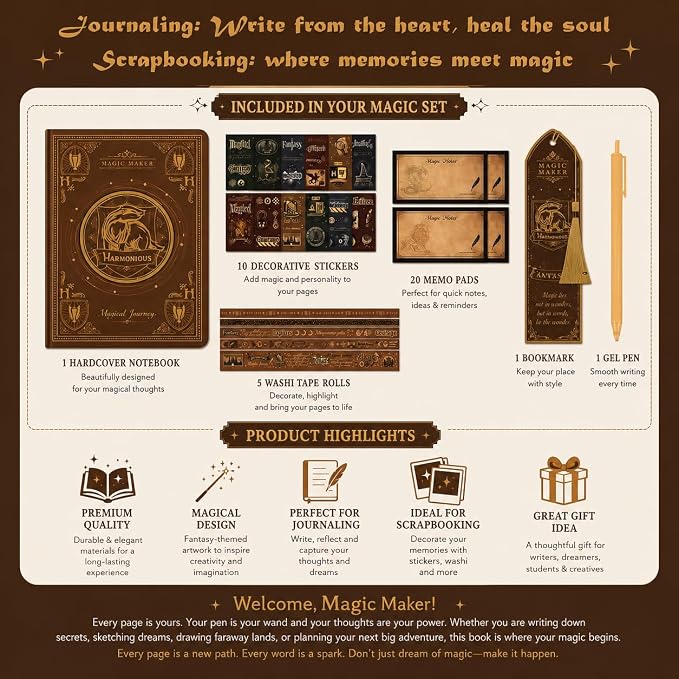 Magic World Journal Kit