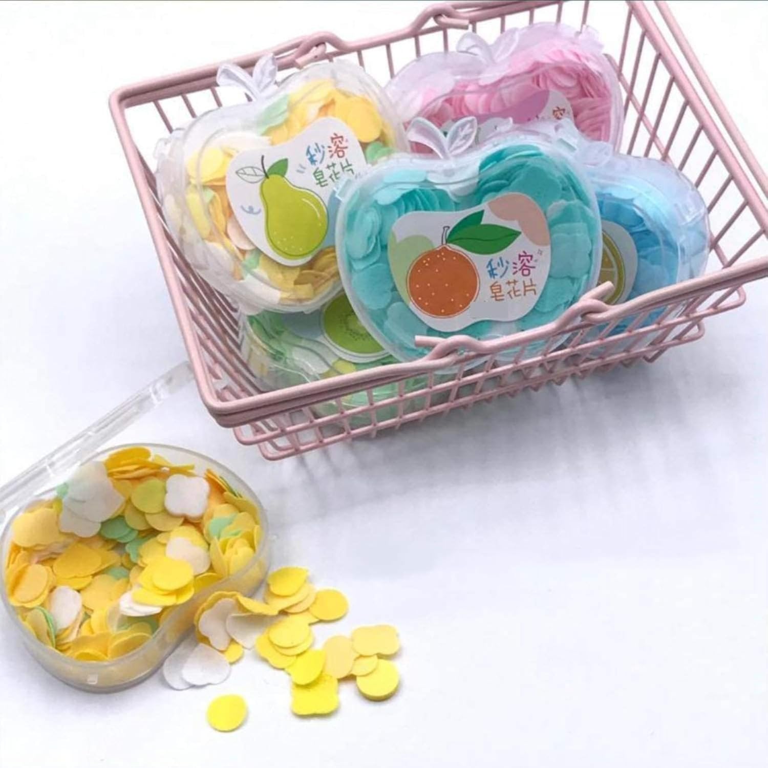 Apple Shaped Paper Soap