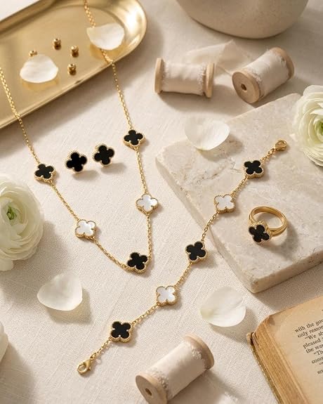 Clover Jewelry Set