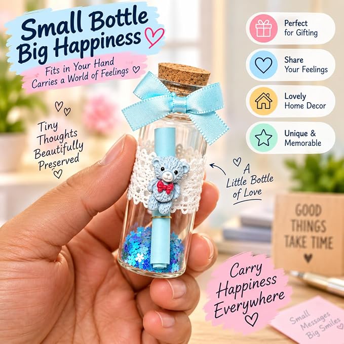 Cute Message Bottle
