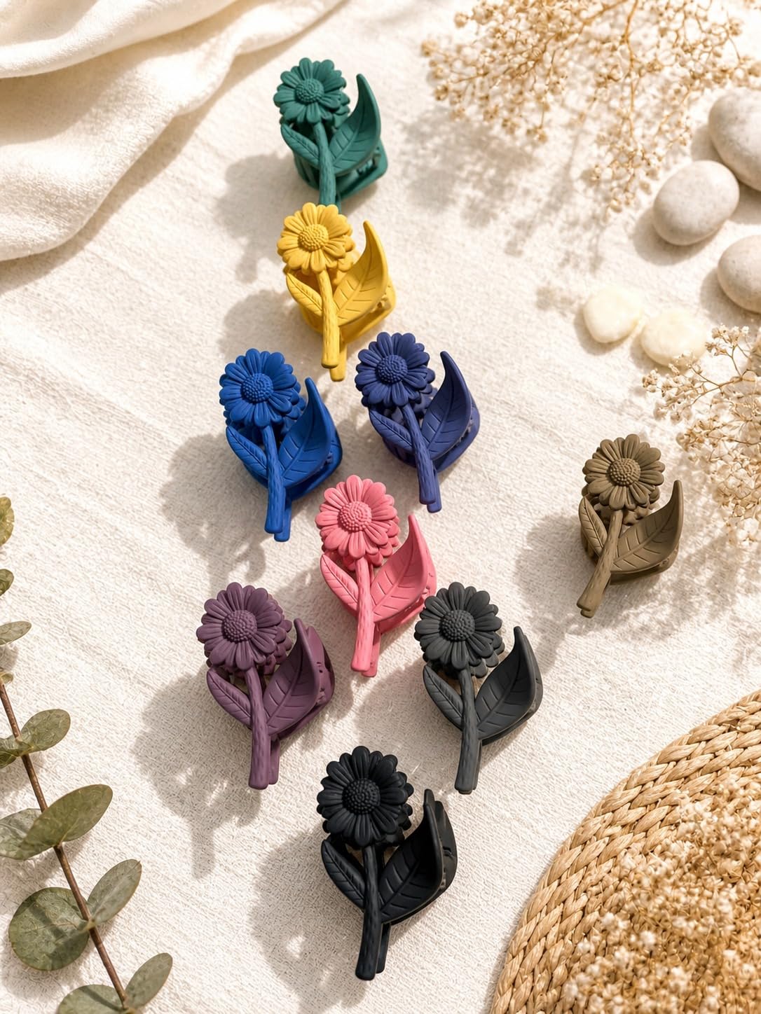 Sunflower Claw Clip