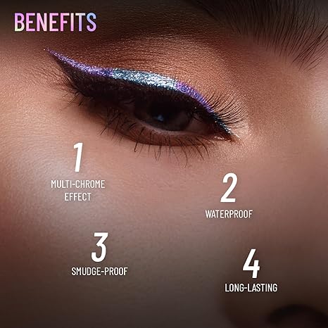 Holographic Eyeliner Makeup