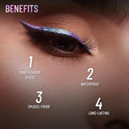 Holographic Eyeliner Makeup