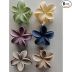 Mini Flower Claw Clip ( Set Of 6 )