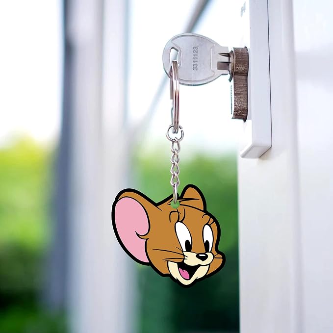Tom & Jerry Metal Keychain