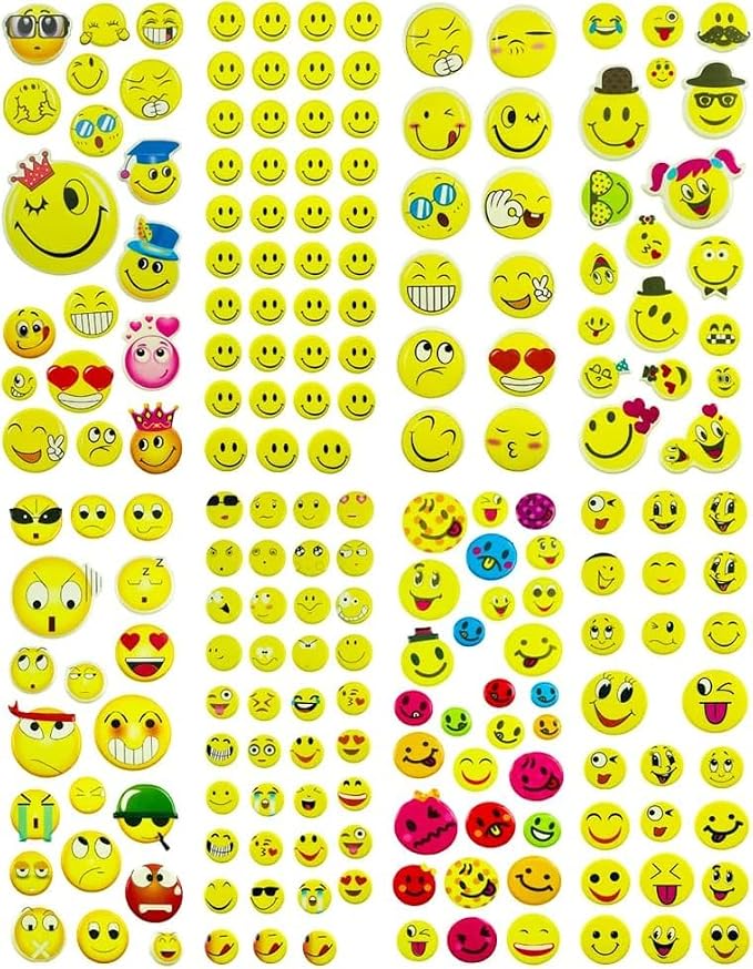 Smiley Face Sticker
