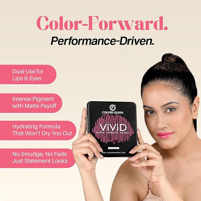 Maliao Lip and Eye Liner (Set Of 12)