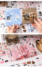 Kawaii Vintage Theme Sticker Book