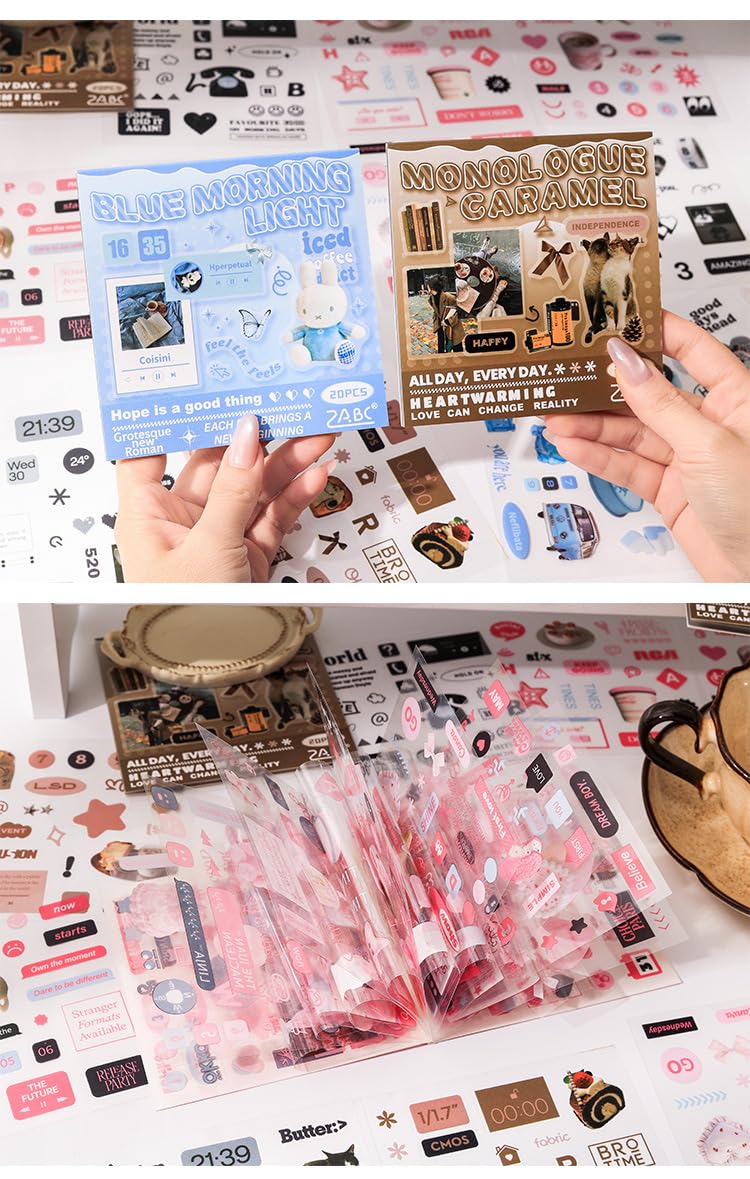 Kawaii Vintage Theme Sticker Book