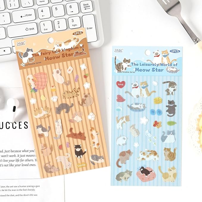 Meow Paradise Stickers