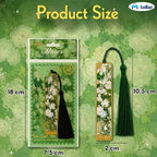 Floral Metal Bookmark