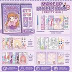 Cute Theme Dress-Up Sticker Book