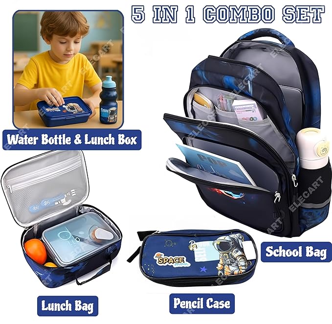 5 In 1 Back to School Bag Set