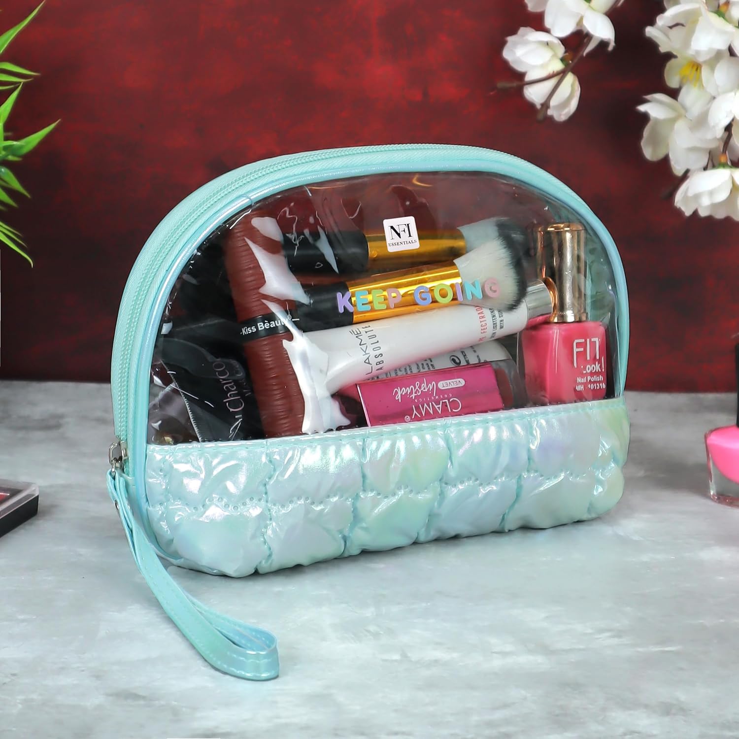 Keep Going Cosmetic Pouch