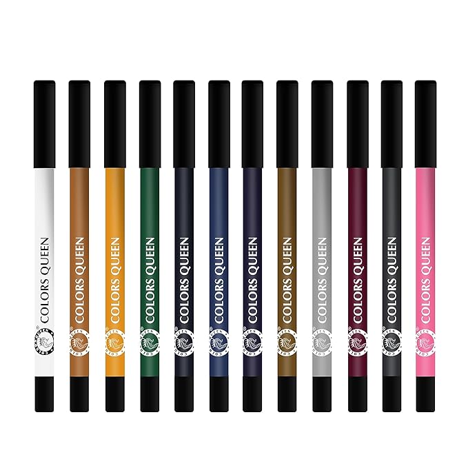 Maliao Lip and Eye Liner (Set Of 12)