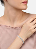 White Tennis Bracelet