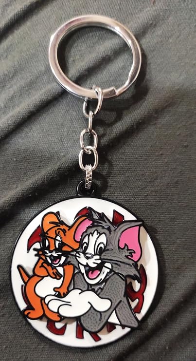 Tom & Jerry Spinner Keychain