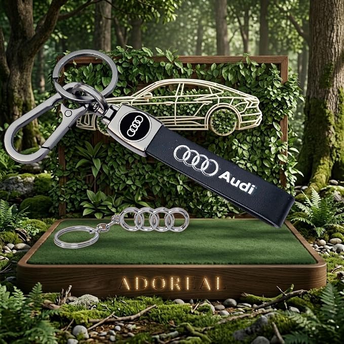 Premium Vehicle Leather Keychains