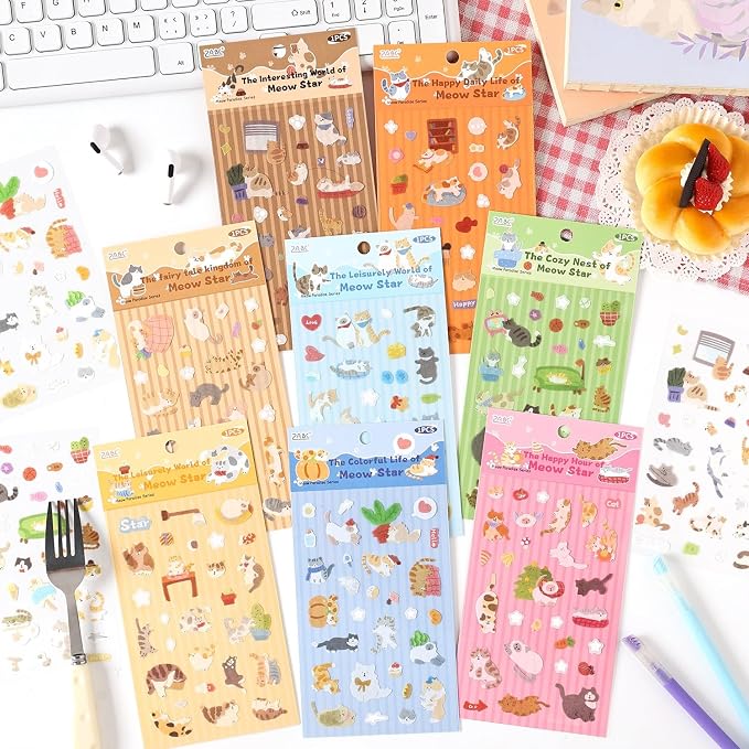 Meow Paradise Stickers