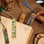 Floral Metal Bookmark
