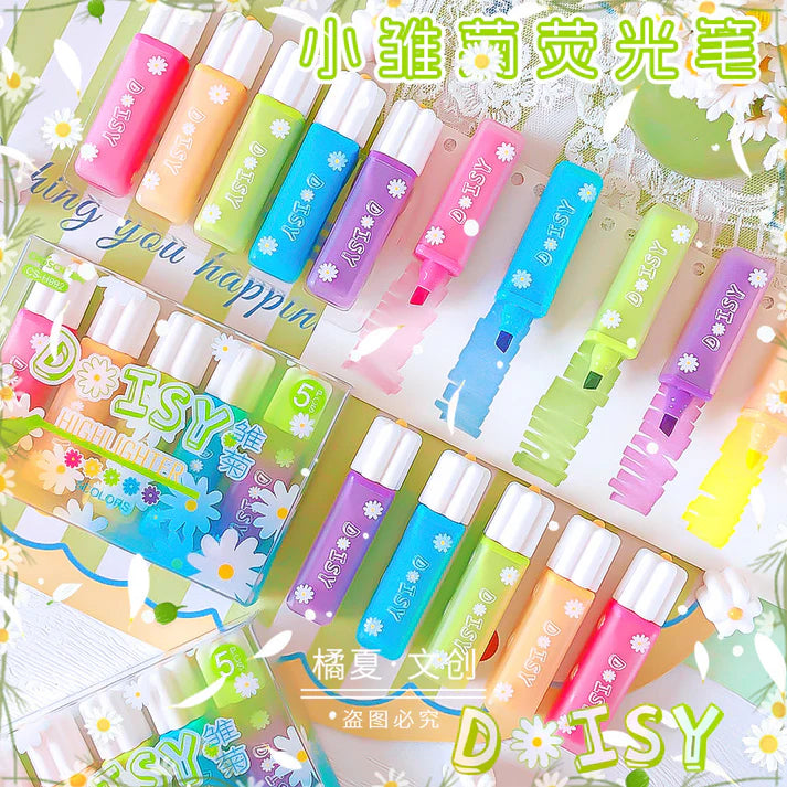 Daisy Highlighter ( Set Of 5 )