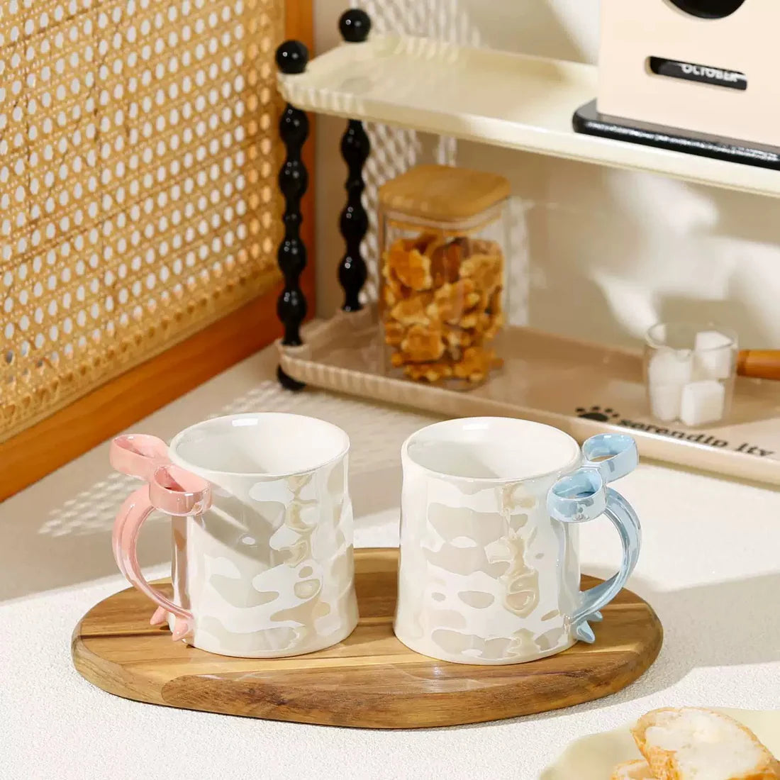 Kawaii Bow Ceramic Mug