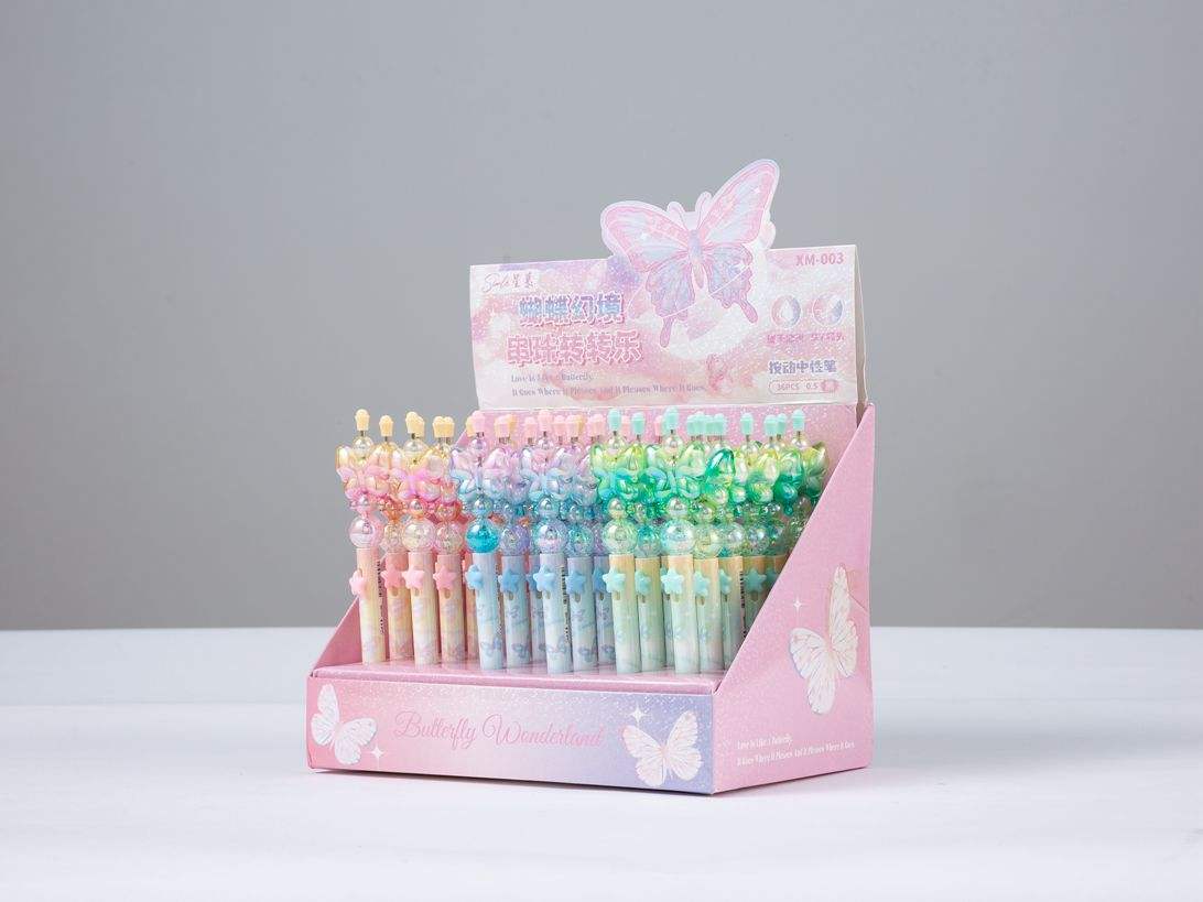 Crystal Butterfly Gel pen