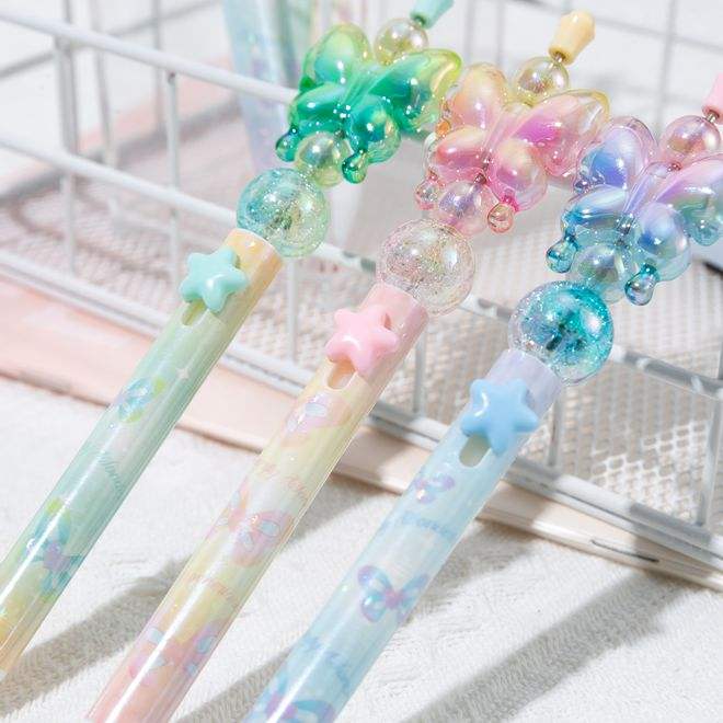 Crystal Butterfly Gel pen